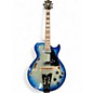 Used Ibanez GB10FMJBB Blue Hollow Body Electric Guitar