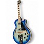 Used Ibanez GB10FMJBB Blue Hollow Body Electric Guitar