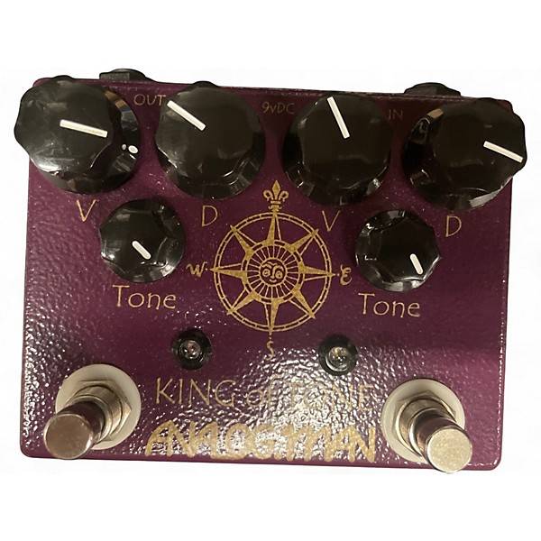Used Analogman King of Tone Effect Pedal