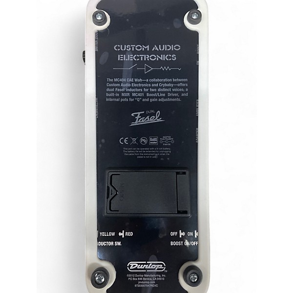 Used Dunlop MC-404 Wah Effect Pedal