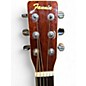 Used Fannir D-57 Natural Acoustic Guitar