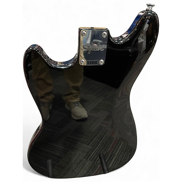 Used Squier Bullet Mustang HH Black Solid Body Electric Guitar