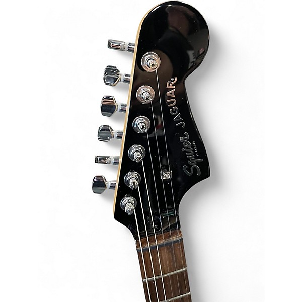 Used Squier Contemporary Jaguar gold Solid Body Electric Guitar