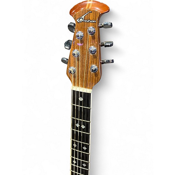 Used Ovation 1867 Red Acoustic Guitar