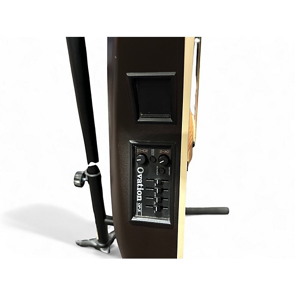 Used Ovation 1867 Red Acoustic Guitar