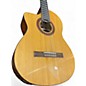 Used Cordoba C5CE Left Handed Natural Nylon String Acoustic Guitar