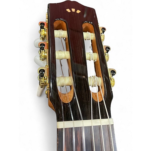 Used Cordoba C5CE Left Handed Natural Nylon String Acoustic Guitar