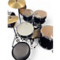 Used CRUSH 5 Piece ALPHA Gloss Black Drum Kit