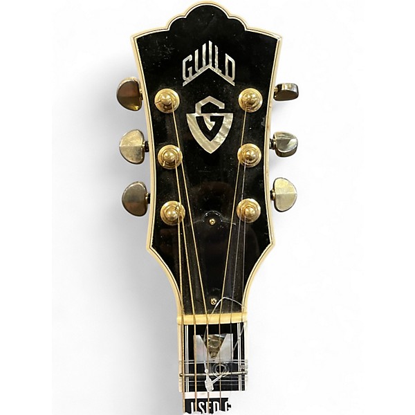 Used Guild D55 Natural Acoustic Electric Guitar