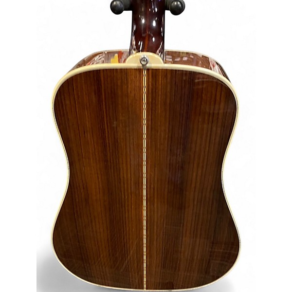 Used Guild D55 Natural Acoustic Electric Guitar