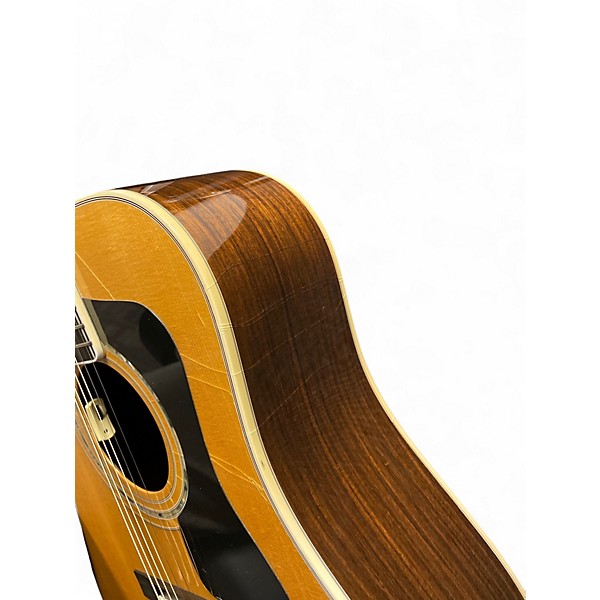 Used Guild D55 Natural Acoustic Electric Guitar