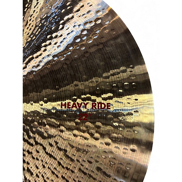 Used Paiste 22in 2002 Heavy Ride Cymbal
