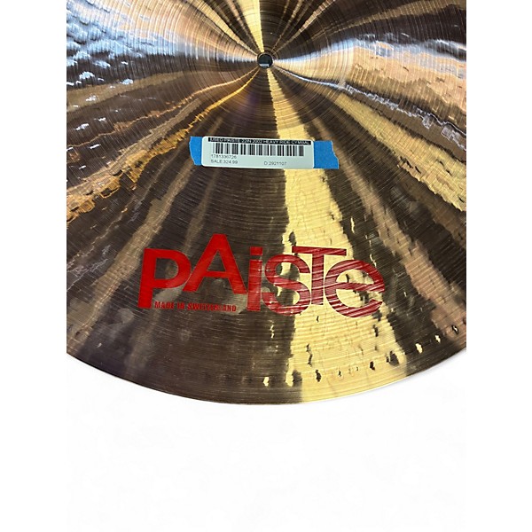 Used Paiste 22in 2002 Heavy Ride Cymbal