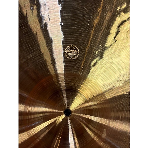 Used Paiste 22in 2002 Heavy Ride Cymbal