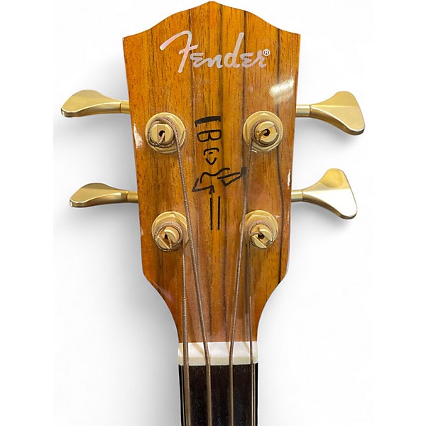 Used Fender VICTOR BAILEY VB Natural Acoustic Bass Guitar