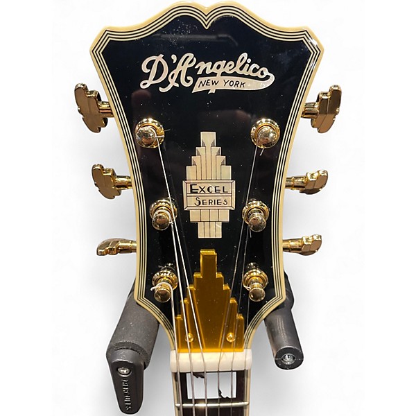 Used D'Angelico Excel DC XT Antique Amber Hollow Body Electric Guitar