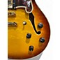 Used D'Angelico Excel DC XT Antique Amber Hollow Body Electric Guitar
