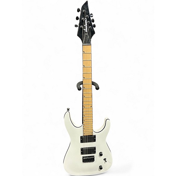 Used Jackson slathxmg Alpine White Solid Body Electric Guitar