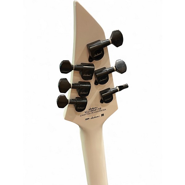 Used Jackson slathxmg Alpine White Solid Body Electric Guitar