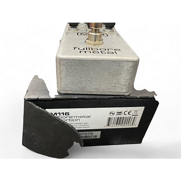 Used MXR M116 Fullbore Metal Distortion Effect Pedal