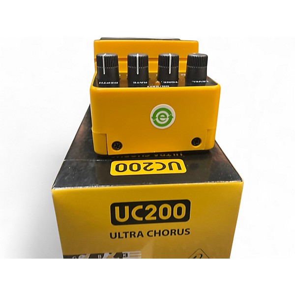 Used Behringer UC200 Stereo Chorus Effect Pedal