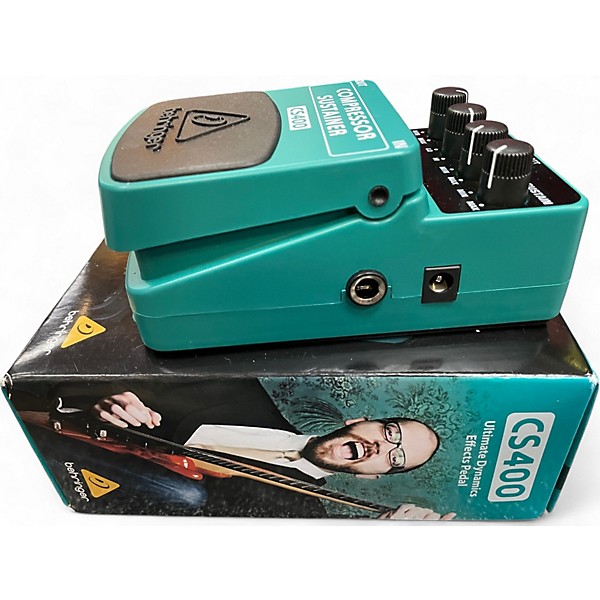 Used Behringer CS400 Compressor Sustainer Effect Pedal