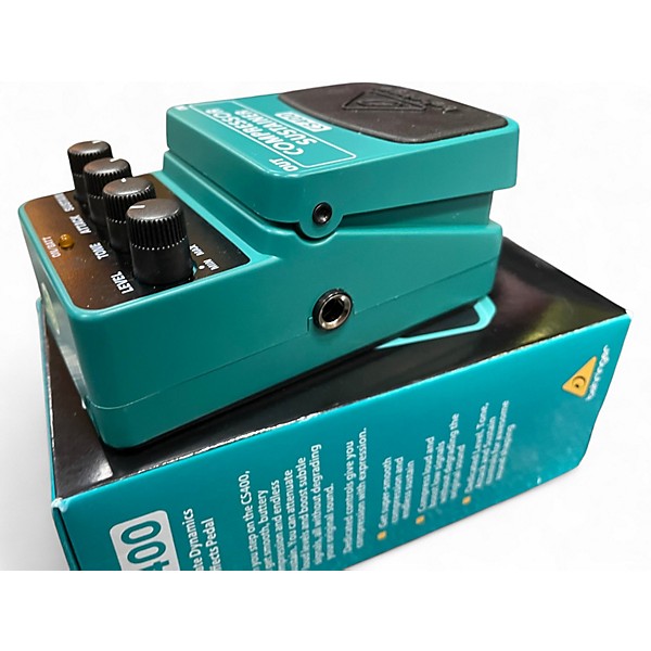 Used Behringer CS400 Compressor Sustainer Effect Pedal