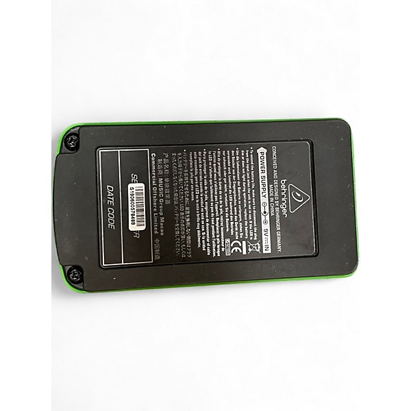 Used Behringer TO800 Vintage Tube Overdrive Effect Pedal