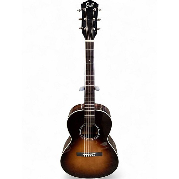 Used Guild P250E Vintage Sunburst Acoustic Electric Guitar
