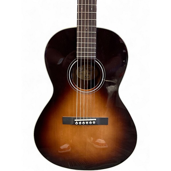 Used Guild P250E Vintage Sunburst Acoustic Electric Guitar