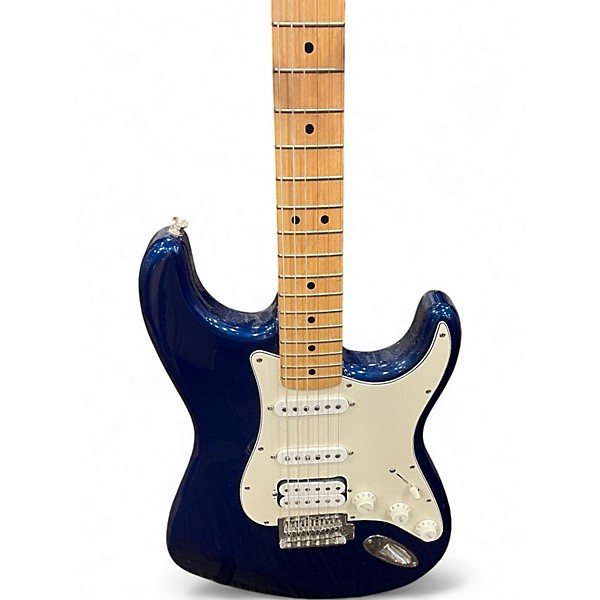 Used Fender Standard Stratocaster Blue Solid Body Electric Guitar