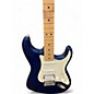 Used Fender Standard Stratocaster Blue Solid Body Electric Guitar