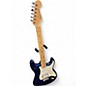 Used Fender Standard Stratocaster Blue Solid Body Electric Guitar