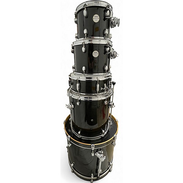 Used Mapex 5 Piece Meridian Green Drum Kit