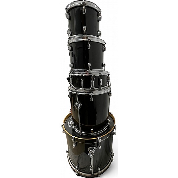 Used Mapex 5 Piece Meridian Green Drum Kit