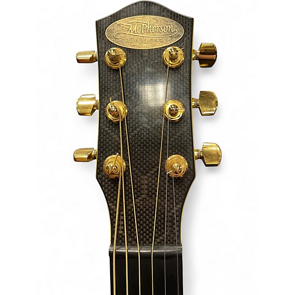 Used McPherson Sable - Carbon Series Black Honeycomb Acoustic Electric Guitar
