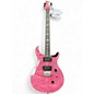Used PRS SE Custom 24 Atomic Pink Solid Body Electric Guitar thumbnail