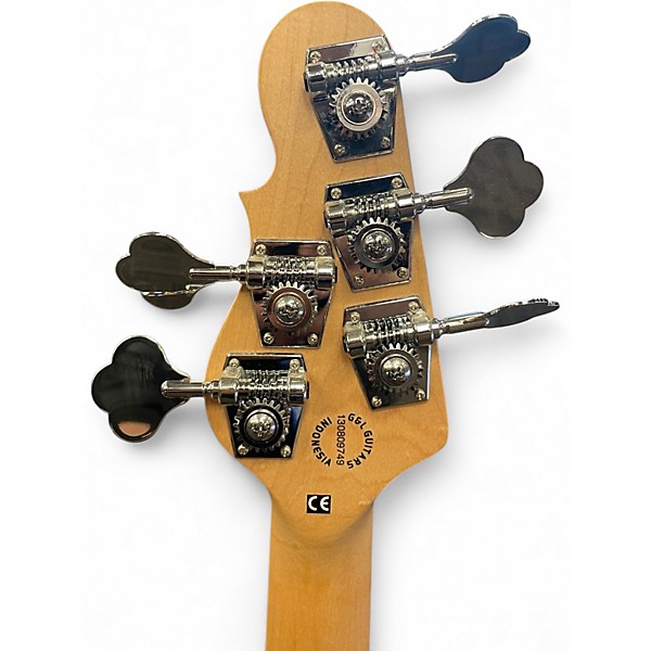 Used G&L Tribute L2500 5 String Blue Burst Electric Bass Guitar