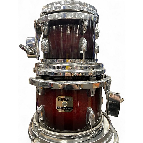 Used Gretsch Drums 5 Piece Renown Maple Cherry Burst Drum Kit