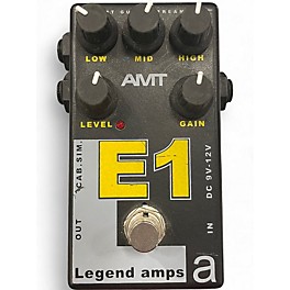 Used AMT Electronics Legend Amps Series E1 Distortion Effect Pedal