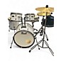 Used Pearl 5 Piece ROADSHOW PURE WHITE Drum Kit thumbnail