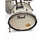 Used Pearl 5 Piece ROADSHOW PURE WHITE Drum Kit