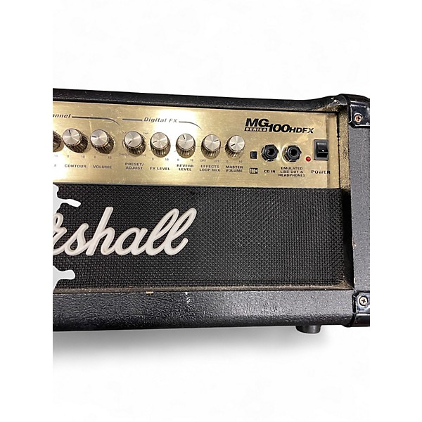 Used Marshall MG100HDFX 100W Solid State Guitar Amp Head