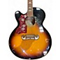 Used Epiphone J-200CE 2 Tone Sunburst Acoustic Electric Guitar