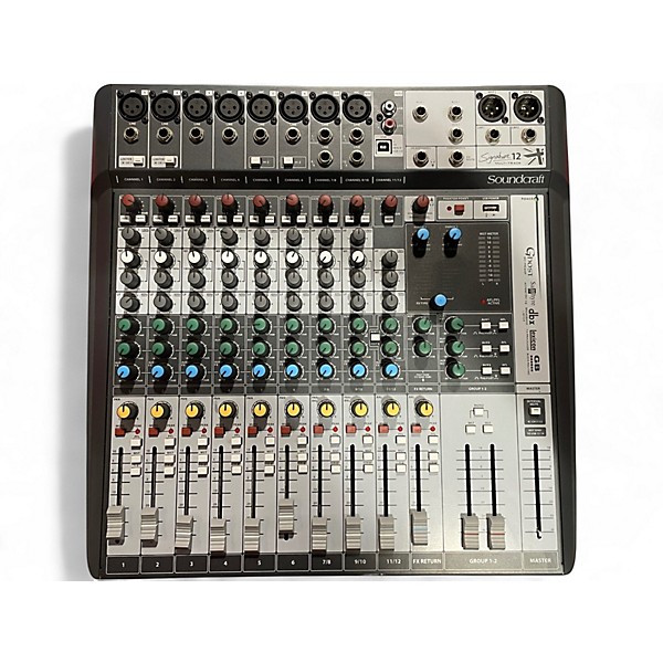 Used Soundcraft Signature 12 Unpowered Mixer