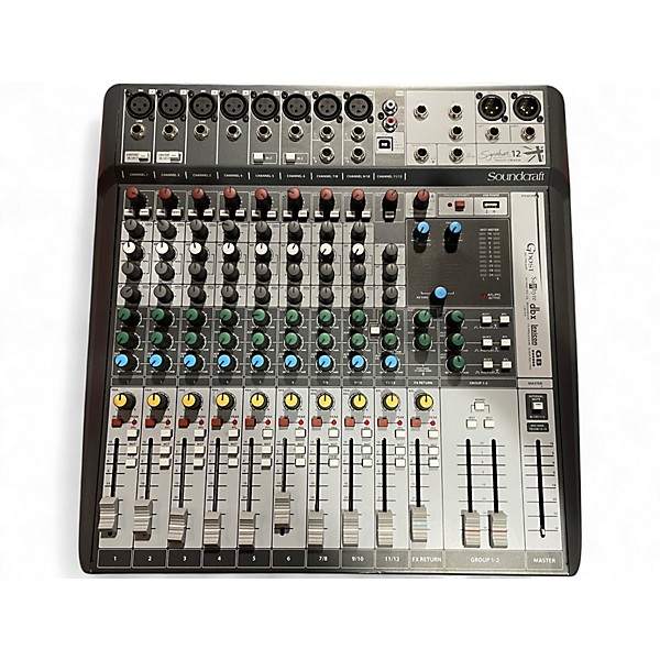 Used Soundcraft Signature 12 Unpowered Mixer