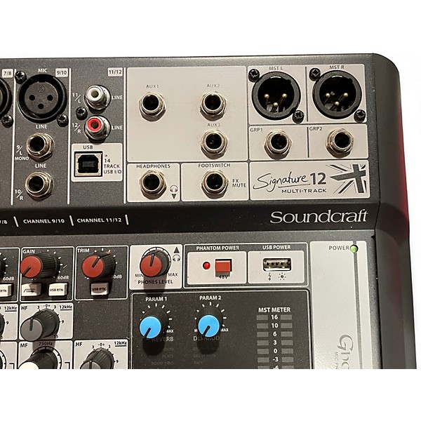 Used Soundcraft Signature 12 Unpowered Mixer