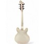 Used Hagstrom Viking Deluxe White Hollow Body Electric Guitar
