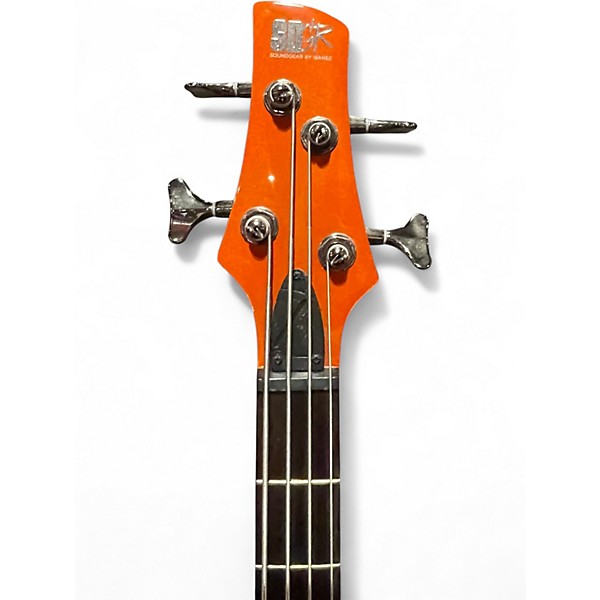 Used Ibanez SR300 Metallic Orange Electric Bass Guitar
