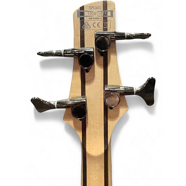 Used Ibanez SR300 Metallic Orange Electric Bass Guitar